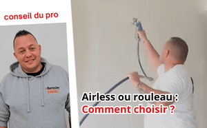 Rouleau ou Airless : deux méthodes d’application aux avantages différents selon la surface, le chantier et le budget.