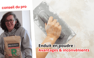 avantages et inconvénients de l’enduit en poudre sur chantier